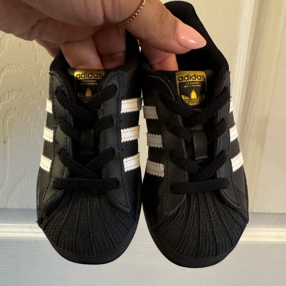 Adidas Black and White Sneakers